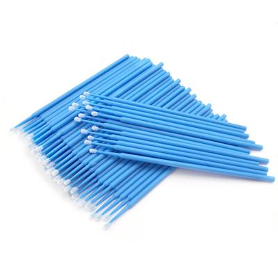 Hot Sale 100 Pcs Micro Brushes Cotton Swab Eyelash Extension Eye Lash Glue Cleaning Brushes Applicator Make Up Tool Cotton Swabs