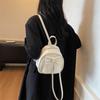Süßer einfacher kleiner Rucksack mit Schleife, Sommer-Neuheit, Mini-Damen-Mode-Rucksack