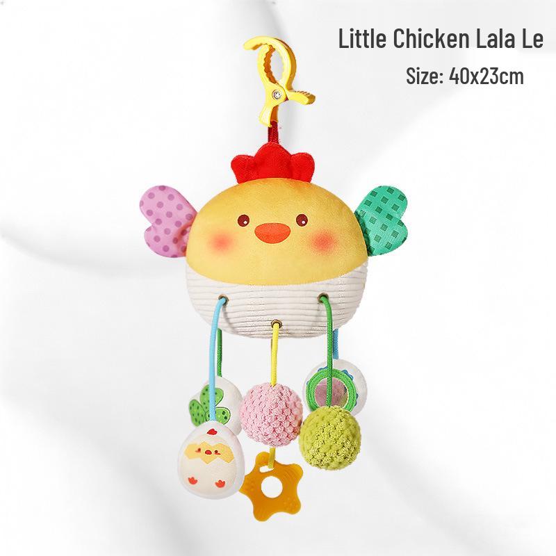 Plush Crab Rattle Toy: Soothing Baby Stroller & Bed Bell