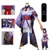 Raiden Shogun Disfraz De Cosplay, Traje Baal, Raiden Mei, Conjunto Completo, Vestido, Peluca, Sombreros Para Anime Expot