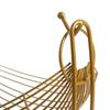 Hammock Shaped Fruit Vegetable Basket Iron Wire Display Tray Hollow Kitchen Accessories  Snack