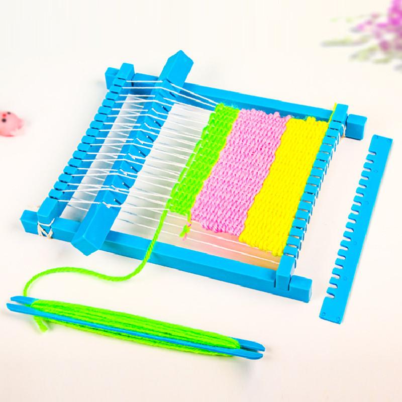 DIY Kinder Webstuhl Set Für STEM Lernen Und Handarbeiten Pädagogisches Spielzeug