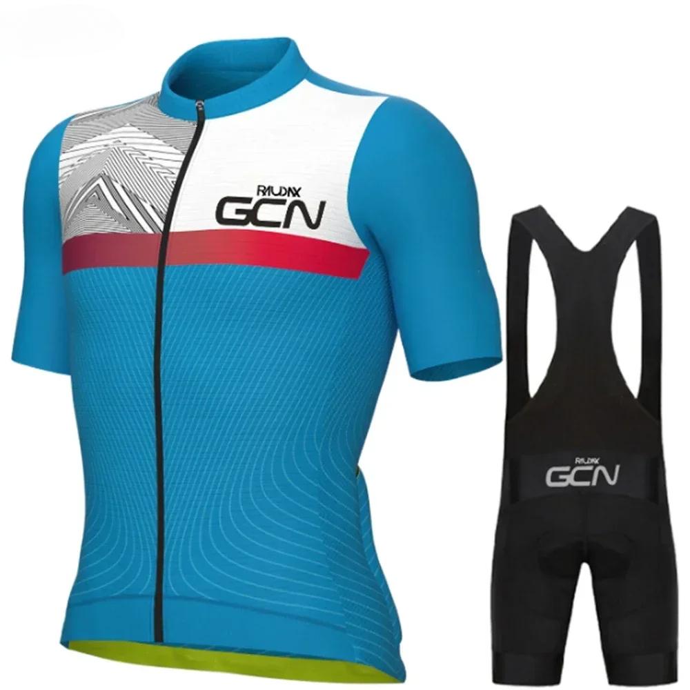 Raudax Youth Cycling Clothing Breathable Top Bike Shirt Summer Cycling Ciclismo Mountain Bike Riding Clothes Triathlon Suits