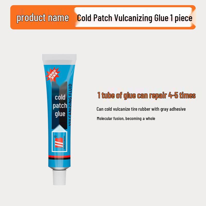 Ремонтный набор для бескамерных шин электромобилей (заплатка и клей)