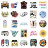 607 Trendy Cartoon Graffiti Stickers: Creative, Waterproof Decorations for Journals, Storage Boxes, and Water Bottles