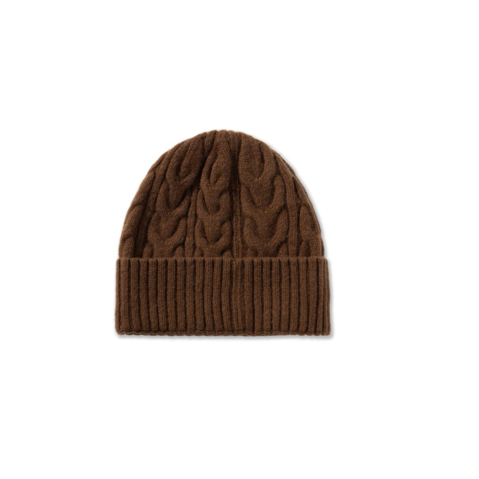 

Высококачественная универсальная вязаная шерстяная шапка для мужчин и женщин - Однотонная, теплая для осени и зимы One Size [100% Wool]