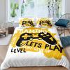 Game Printed Soft Duvet Cover Set Gamepad Video Game Controler Beding Set for Children Kids Tens Young Boys Bedrom Comfortable Quilt Cover featuring