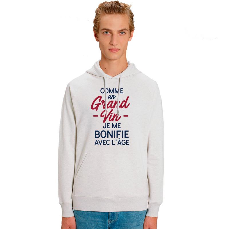 Men's Hoodie - LIKE A GREAT WINE I GET BETTER WITH AGE WAF