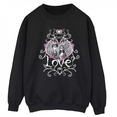 Corpse Bride Womens/Ladies Love Heart Frame Sweatshirt