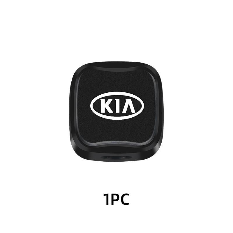Car Interior Charging Cable Storage Clip Magnetic Data Cable Sorting Storage For KIA Soul Sorento K2 K5 Picanto Optima Sportage