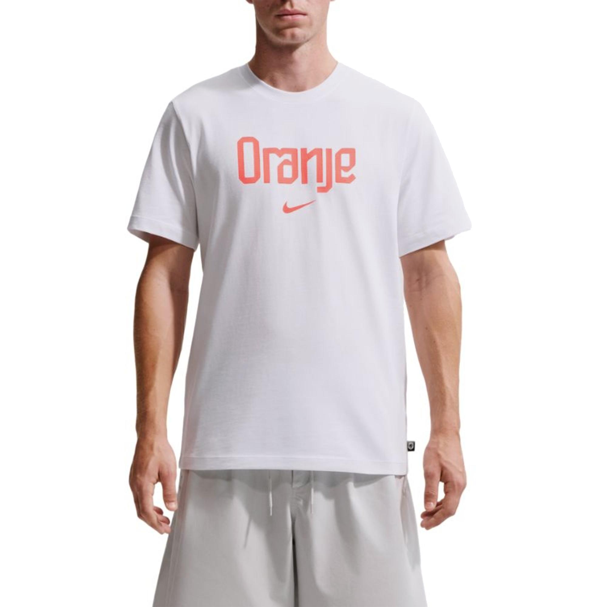 Nike Netherlands National Team Soft Cotton Short Sleeve T-Shirt Men tops IH2190-100 S
