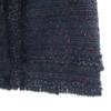 Rene made in Japan Minirock aus Tweed 36 Navy System TISSUE Damen Gebraucht