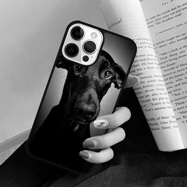 

Awesome Sitting Fawn Greyhound Dog Phone Case Back Cover for iPhone 17 Air 16 15 14 13 11 12 Pro Max Plus iPhone 13