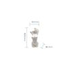 Pure White Display Female Body Vase Art Modeling Tabletop Vase Flower Arrangement Living Room Decoration Female Body Sculpture