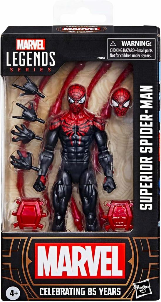 Hasbro Marvel Comics 85th Anniversary Marvel Legends 6 Inch Action Figure Deluxe Pack Superior 2024 Legends ML SUPERIOR Doc Ock Spider-Man [Item]