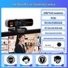 4K Ultra HD 60fps Streaming Camera with USB & Microphone for Desktop/Laptop