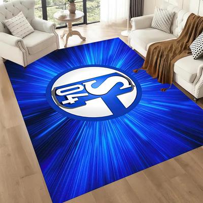 Fc Schalke Quadratische Teppiche sind eine großartige Wahl für Wohnzimmer, Schlafzimmer, Heimdekoration und als Geschenke.