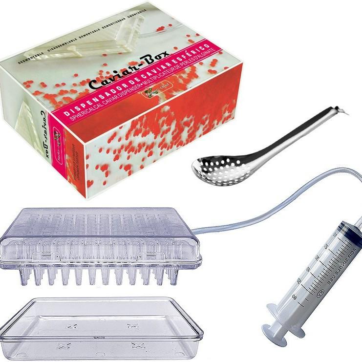 

Испанский прибор для приготовления икры - Инструмент молекулярной гастрономии и креативная кухонная утварь