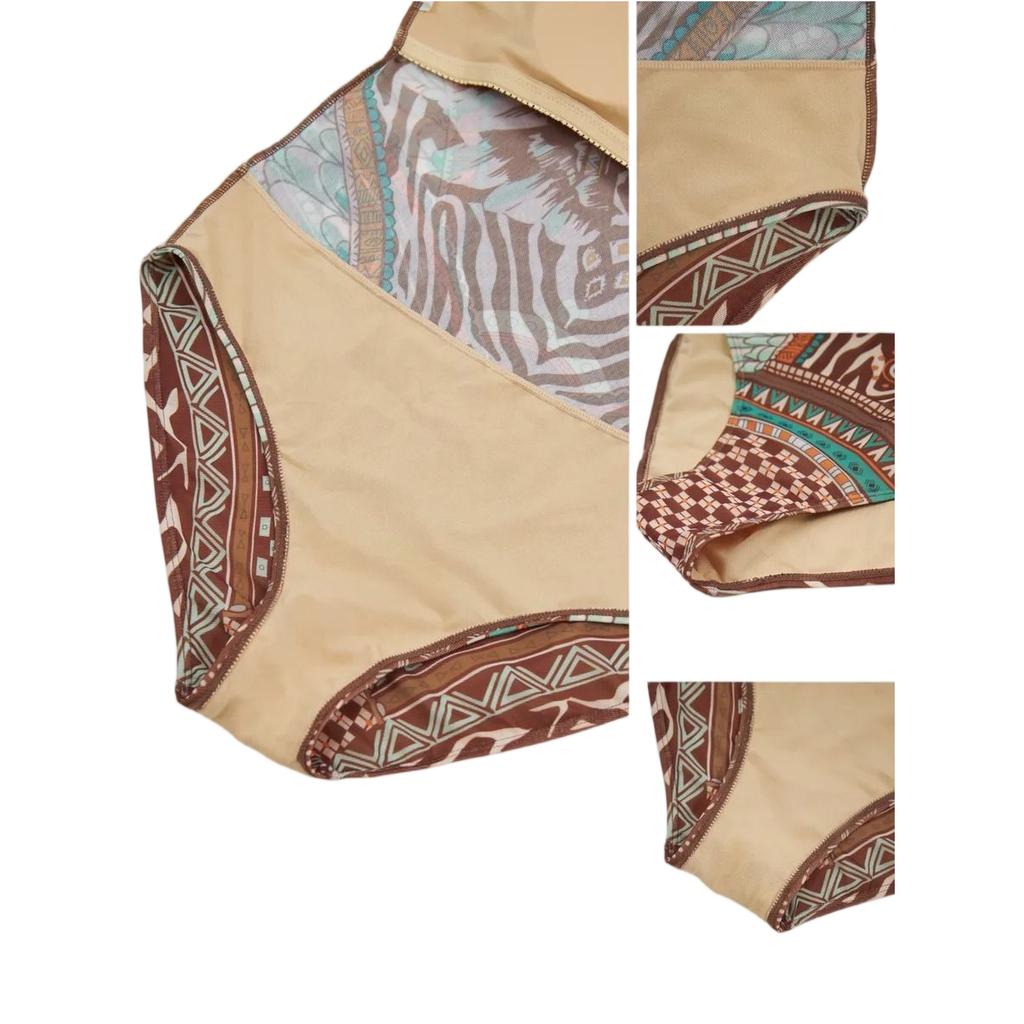 Women's Fashion Printed Tight-Fit One-Piece Swimsuit