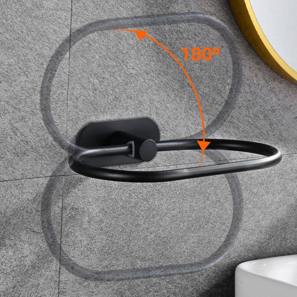 4/5Pcs Rustproof Bathroom Hardware Set Stainless Steel Towel Bar Roll Paper Stand Home Kitchen