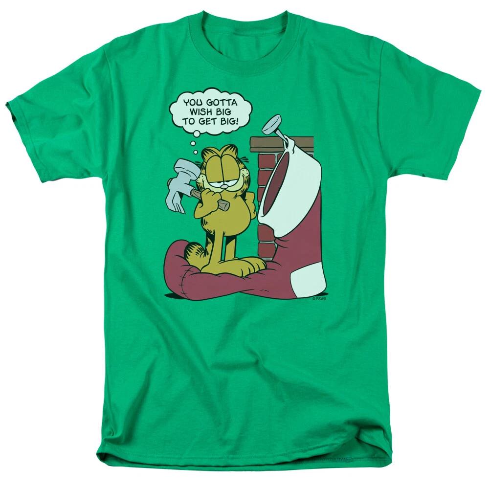 Garfield  Wish Big  T-Shirt - to 4X S