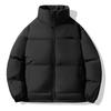 Down jacket men's new white duck down trendy brand stand-up collar warm bread jacket for autumn and winter men