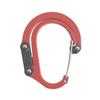 Locking Carabiner Heavy Duty D Shaped Aluminum Carabiner Clip 360Degree Rotating Folded Joints Hooks Aluminum D Shaped Clip Hook