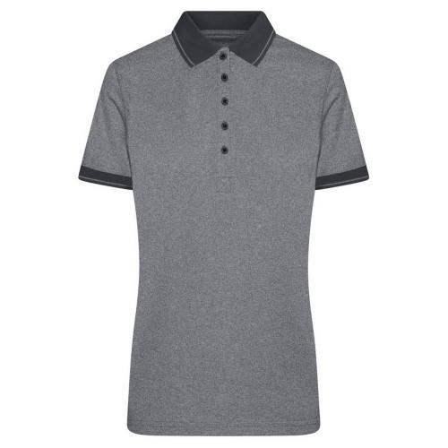 James and Nicholson Womens/Ladies Heather Polo Shirt