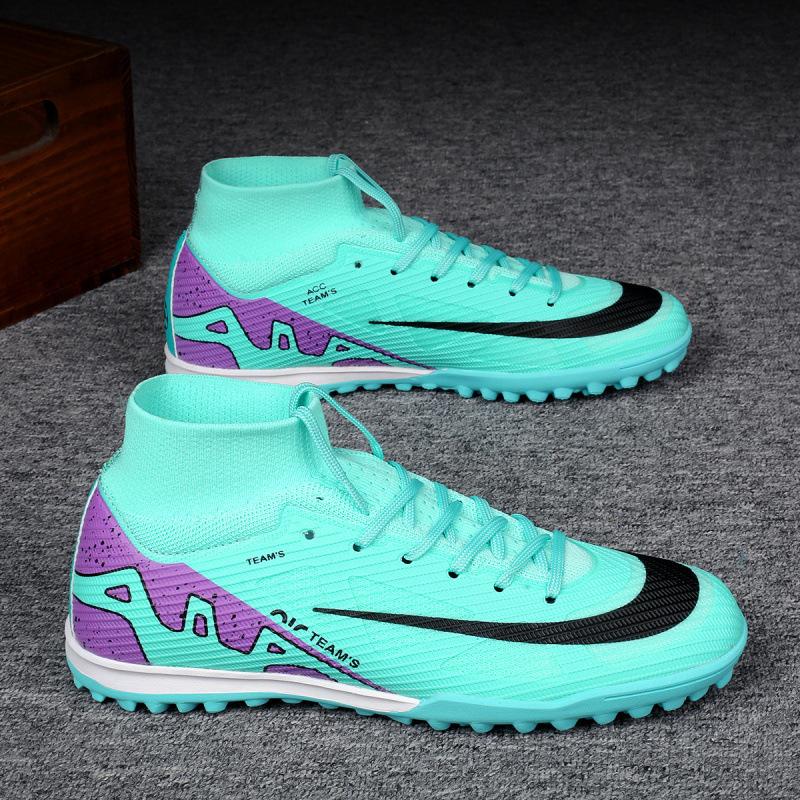 Thorn 15 Manufacturers Help 2025 Football Shoes Men's High-top Long and Short Nail-broken Sports Shoes Women