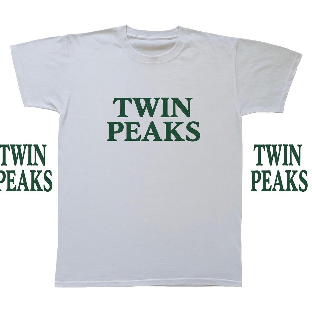 Twin Peaks Retro Text Logo T-Shirt | Retro David Lynch Fan Shirt
