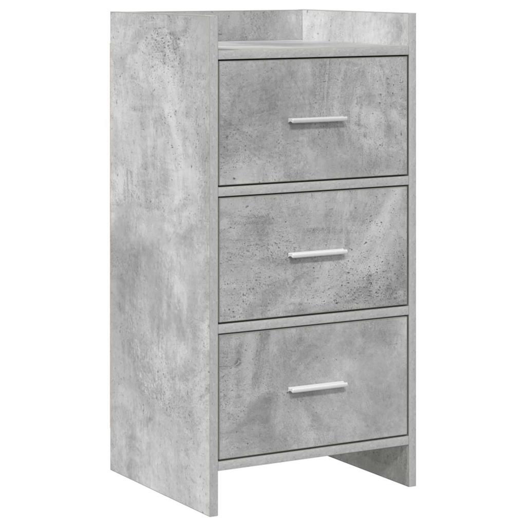 Sideboard Concrete Gray 40 x 36 x 80 cm Engineered Wood