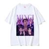 Korean Band Mingi Ateez Print Graphic Tee Shirt Women Summer Hip Hop Kpop O-Neck Clothing T-shirt Unisex 100% Cotton T Shirts