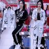 Women's Spring/Fall Sports Set: Zipper Cardigan Top + Workwear-Style Trousers Casual Two-Piece Set