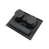 for Chevy Silverado EV 2025 2026 Central Console Water Cup Holder Car Interior Accessories Drinks Holder Storage TPE
