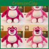 Lotso Huggin Cartoon Bear Strawberry Pink Red Plush Doll Childrens Birthday Gift