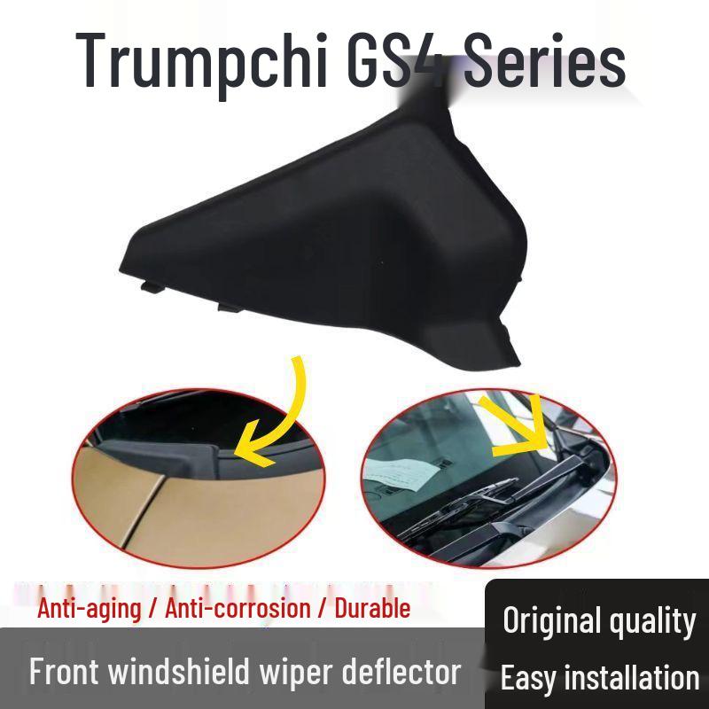 GAC Trumpchi GS4 Wiper Cover, Trim Panel Windshield Deflector, Rain Guard Rubber Strip Edge for Older Models
