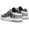 AMIRI Skel Top Low Cow Leather, Leather Low top Skateboard Shoes Men's Gray AMFOSR1077-001