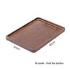 Qin Kai All Bamboo Rectangular Serving Tray with Handle
