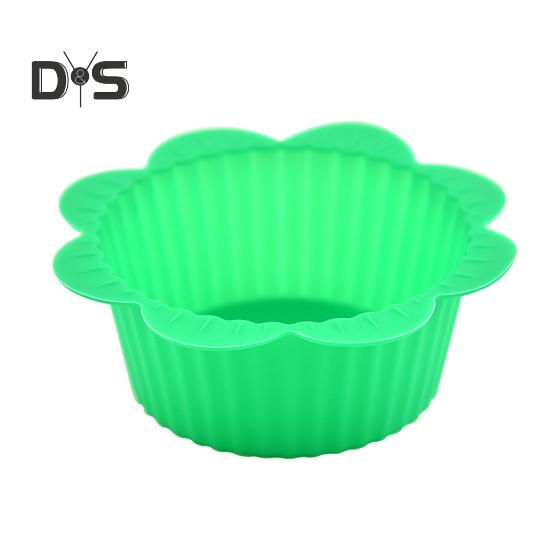 10/20 Τεμάχια Φόρμες Σιλικόνης για Ψήσιμο Πυκνωμένες Αντικολλητικές Φόρμες για Μάφιν Τάρτες με Ακανόνιστα Σχήματα Ασφαλείς για Φούρνο/Κατάψυξη/Πλυντήριο Πιάτων Σκεύη Ψησίματος για Κρέμα Πουτίγκα