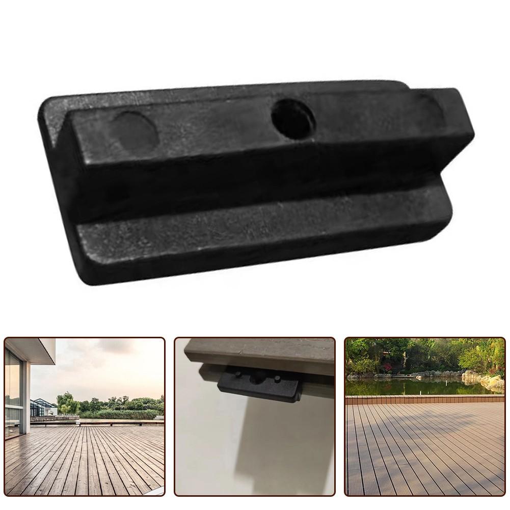100pcs T Composite Deck Clip Fasteners Weatherproof Reliable Performance