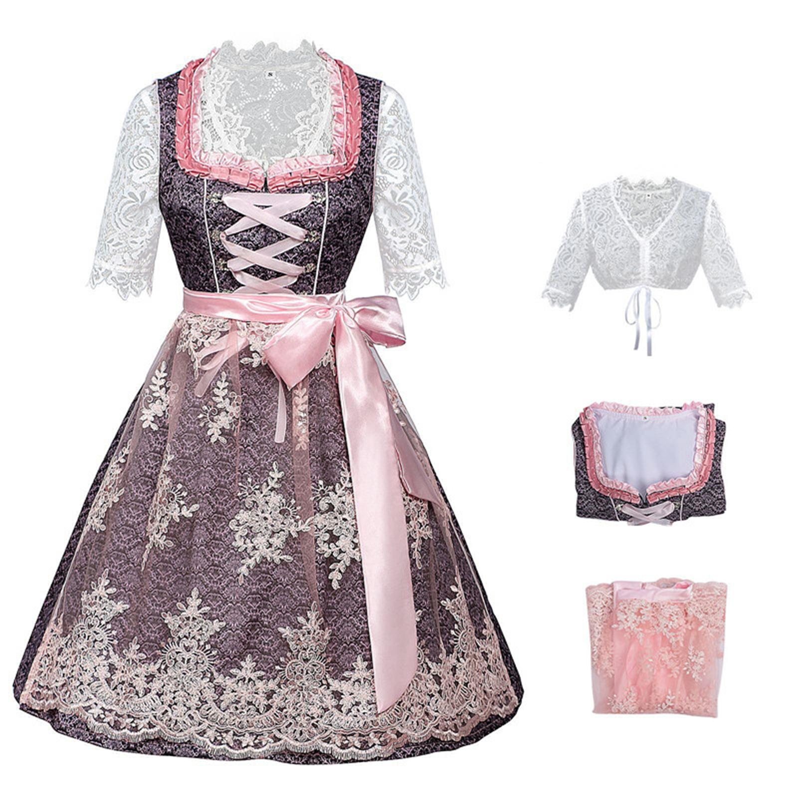 Women Oktoberfest Costume Bavarian Beer Maid