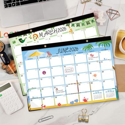2026-2027 Wall Calendar Jan.2025 - Jun.2026 18 Monthly Planner 12