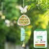 Handmade Dragon Boat Festival Bamboo Wind Chime and Paper Kite Bell Pendant Kit