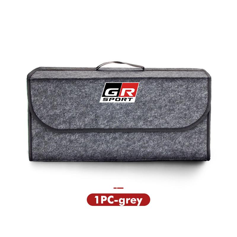 Car Trunk Storage Box Organizer Foldable Stowing Tidying Container Bag For S1 Yaris Corolla Rav4 CHR Auris Cruiser Prius JH0