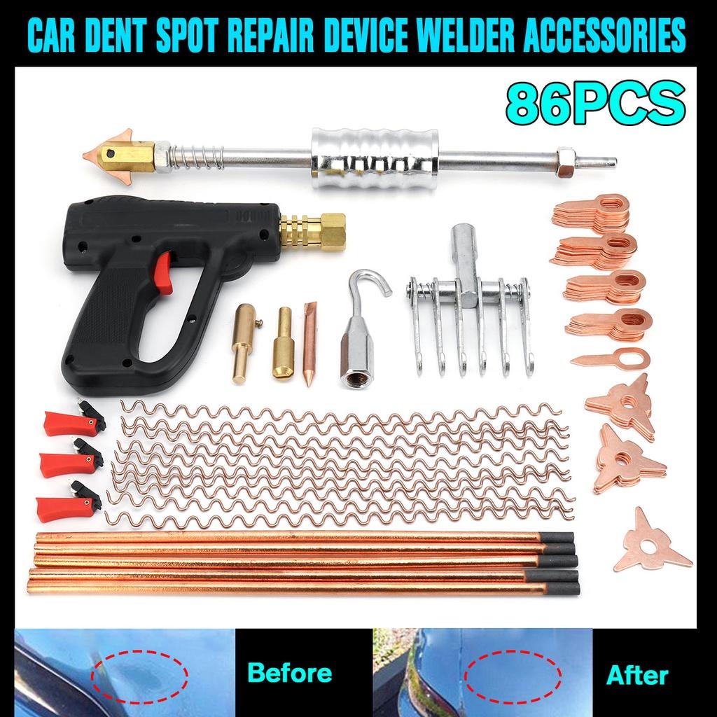 Outil De Débosselage Sans Peinture Pour Voiture - Extracteur à Colle Manuel Avec 2 Languettes Et Extenseur, Réparation De Bosses