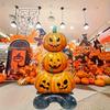 Giant Halloween Inflatable Decoration - Stacked Pumpkins Design, Indoor/Outdoor Party Decor, Festive Holiday Gift,Halloween Decorations