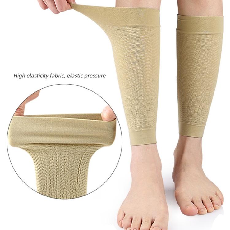 Calf Support Sleeves Compressions for Extended Standing Traveler Gym Enthusiasts Nonslip Silicone Edges