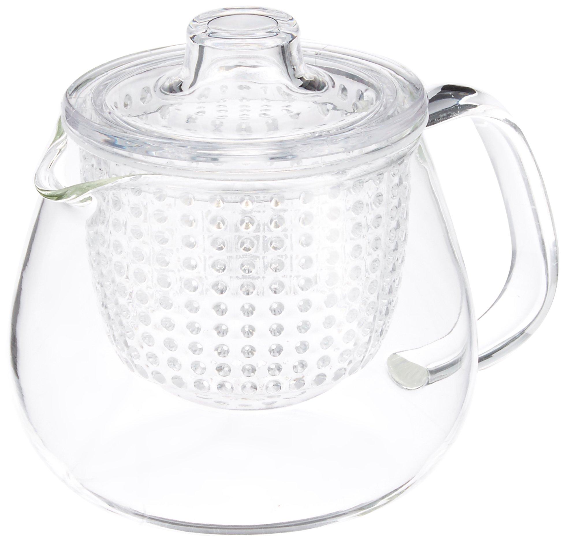 

KINTO UNITEA Teapot 450ml Plastic Dishwasher Safe Heat Resistant Glass 22909