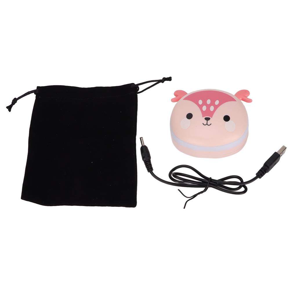 Hand Warmers Cute Shape USB Electric Portable Pocket Handwarmers with Lighted Mirror for Winter