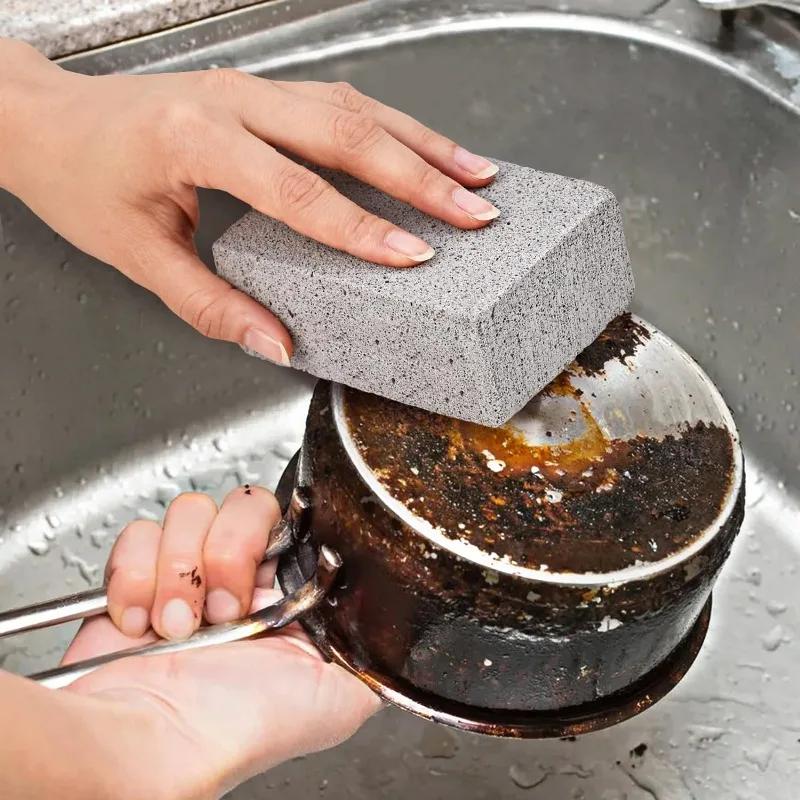 1/4/8 STK BBQ Grill Reinigungsbürste Ziegelblock Verdicken Grillrost Reinigungsstein Bimsstein Ziegel Küche Clean Tool Outdoor BBQ Werkzeuge